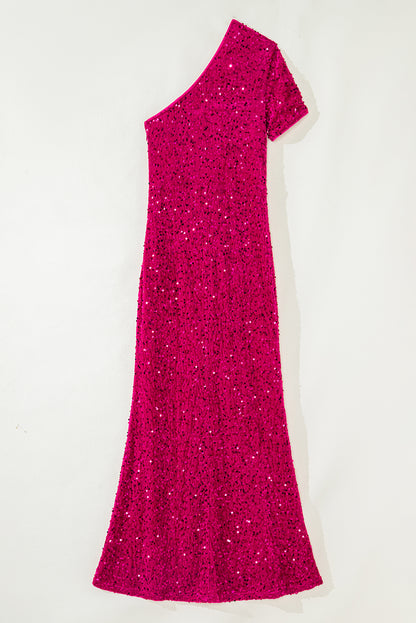 Pitaya Pink Sequin Dress